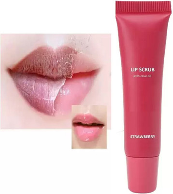 CATERINACHIARA Lip scrub for dark tanned darkened lips Lip Shine, Glossy, Soft With Moisturize Scrub(10 ml)