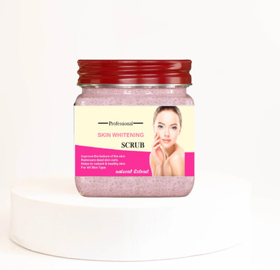 KAIASHA Tan Removal | Blackhead Remover Scrub Face & Body Cleansing Scrub Strawberry Scrub(380 ml)