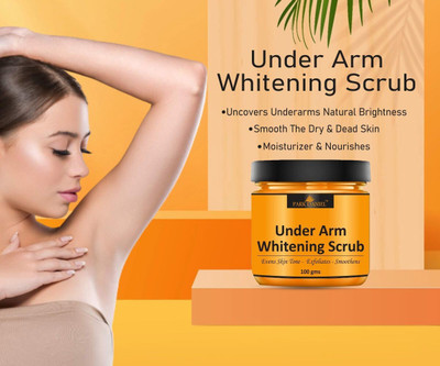 PARK DANIEL Underarms Whitening Body Scrub Skin Exfoliating Pack of 1 of 100 gms Scrub(100 g)
