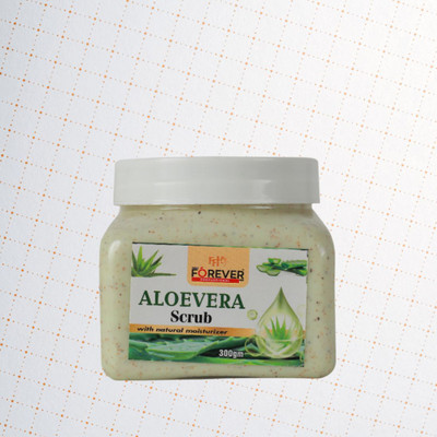 Agonize Fancy Forever Refreshing Aloe Vera Scrub for Healthy Glowing Skin Scrub(300 g)