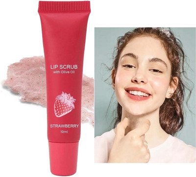 THTC Lip Scrub for Dark, Dry & Chapped Lips, Reduces Lip Pigmentation  Scrub(10 ml)