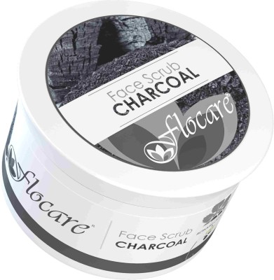 Flocare Face Scrub with Activated Charcoal Scrub(200 g)