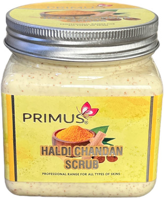 Primus Haldi chandan massage scrub for face and body Scrub(400 g)