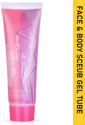 Amaryllis Face And Body Cleansing Strawberry Gel Scrub Pack Of 1 Scrub(100 ml)