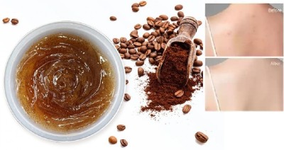 Emijun Coffee Body Scrub Exfoliating Body Scrub Nourishing Coffee Dead skin remover Scrub(50 g)