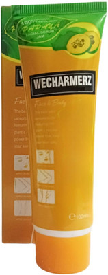 WECHARMERZ Face & Body Cleansing Scrub Gel Scrub(100 ml)
