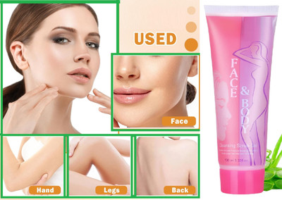 KAIASHA Face And Body Cleansing Strawberry Gel Scrub Pack Of 1  Scrub(100 ml)