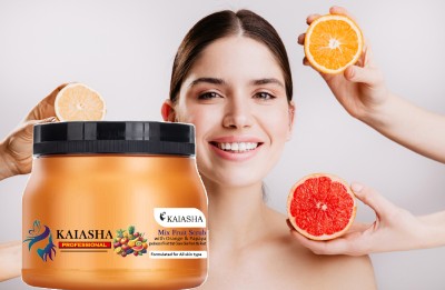 KAIASHA Mix fruit facial scrub for Bright Skin pack of -1 massage Deep Cleansing Scrub(200 g)