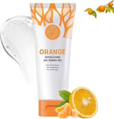 BEAUTYATH Natural Orange Peeling Gel Face Scrub, Deep Cleansing Moisturizing Facial Scrub(50 g)