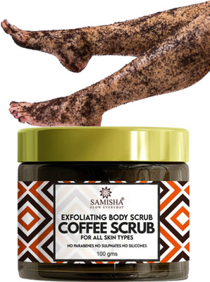 Samisha Body & Face Scrub for Tan Removal & Exfoliation Scrub(100 g)