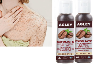 AGLEY Exfoliate coffee Scrub Deep Cleansing Coffee  Scrub(200 ml)