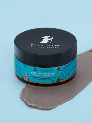 Pilgrim Volcanic Lava Ash Face Scrub | Scrub(100 g)