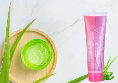 Aylily Face And Body Cleansing Aloe Gel Scrub Pack Of 1  Scrub(100 ml)