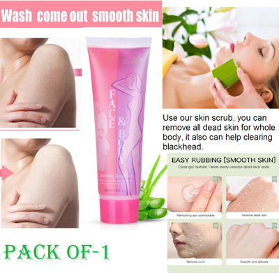 KAIASHA Face and Body Cleansing Scrub Gel The best skin care product Scrub(100 ml)