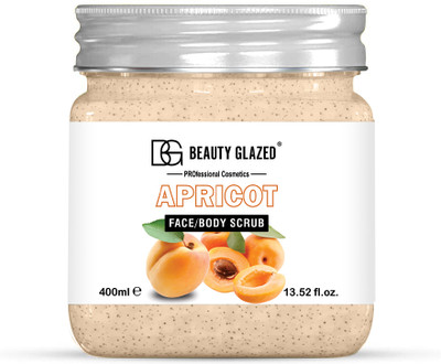 Beauty Glazed APRICOT FACE & BODY SCRUB  Scrub(400 ml)