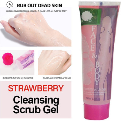 FELICECHIARA 100ml face and body scrub gel Scrub Tan Removal  Scrub(100 ml)