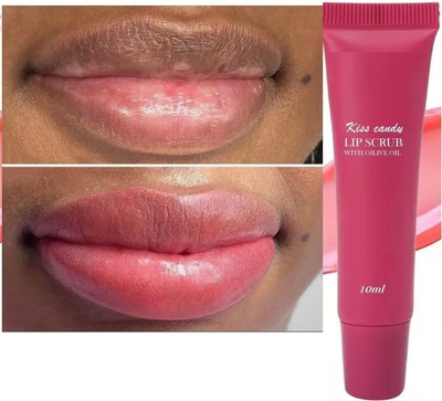 Emijun Lip Scrub Balm for Lightening and Brightening Dark Lips - Lip  Scrub(10 ml)