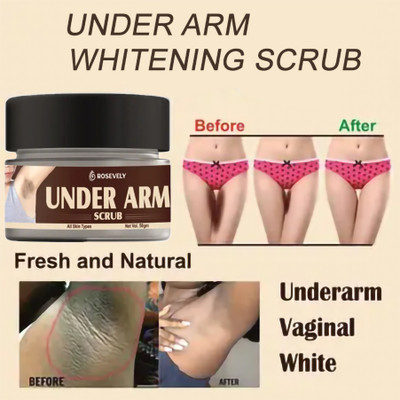 Rosevely Under Arm Scrub /Dark Spot Removals Scrub(50 g)