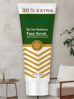Deeparth De-Tan Scrub Pack of 1 Scrub(50 ml)