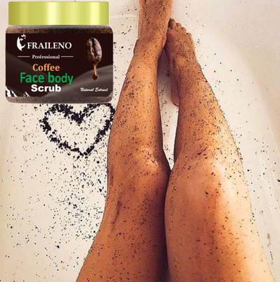 FRAILENO Coffee Body Scrub – Tan Removal + Exfoliation in One Powerful Jar Scrub(100 ml)