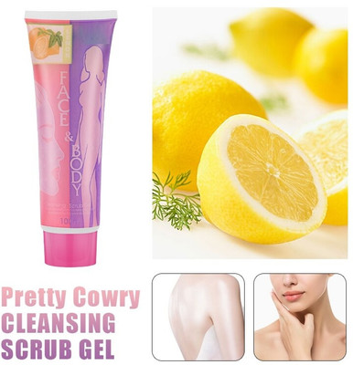 Amaryllis Best Natural Face Body Scrub Cleansing Exfoliating Gel Moisturizing Pack Of 1 Scrub(100 ml)