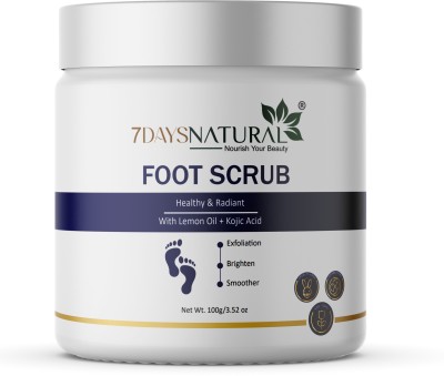 7 Days Foot Scrub Dead Skin & Tan Removal�Darkness Blackness Removal  Scrub(100 g)