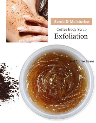 THTC Coffee Face Scrub For Smooth & Brightener Skin  Scrub(50 g)