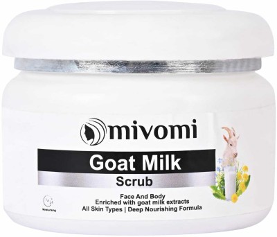 MIVOMI Goat Milk Scrub 250 gm Scrub(250 g)