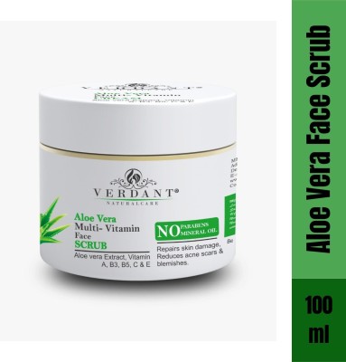 Verdant Natural Care Aloe Vera Face  Scrub(100 ml)