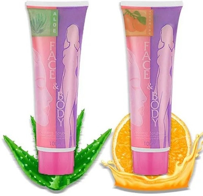 Amaryllis New Face & Body Cleansing Scrub Gel - 200ml Scrub(200 ml)