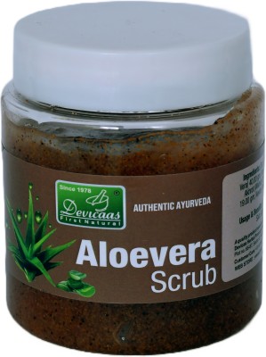 devicas Aloevera Face & Body Gel Scrub | Remove Toxins and Dead Skin Cells Scrub(200 g)