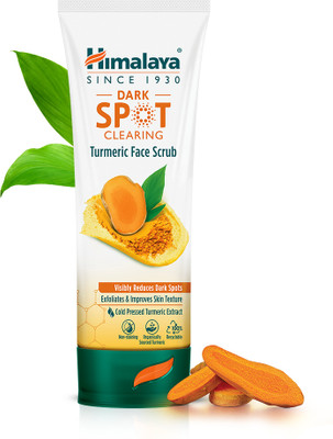 HIMALAYA Dark Spot Clearing Turmeric Face Scrub, 100g Scrub(100 g)