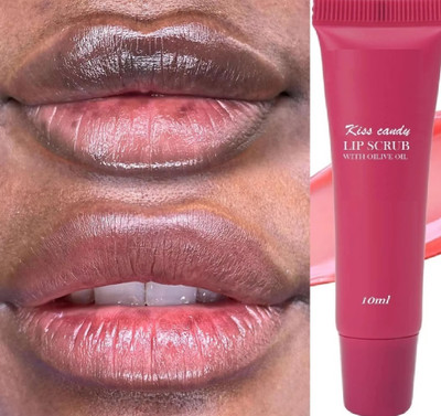 GABBU Lip Scrub for Dark, Pigmented, Chapped & Dry Lips Scrub(10 ml)