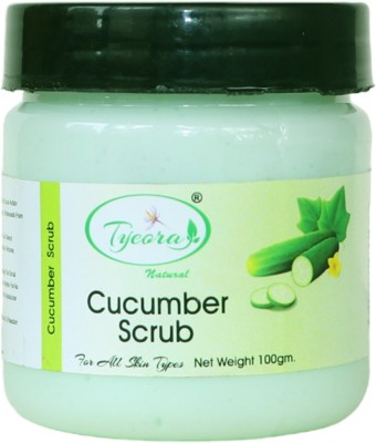 Tyeora Cucumber Massage Scrub - Exfoliating, Nourishing, Cellulite Reduction Scrub(100 ml)