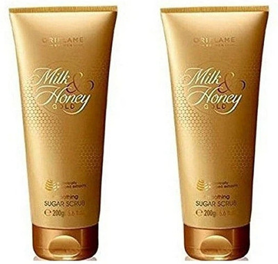 Oriflame milk and honey gold set  Scrub(400 g)