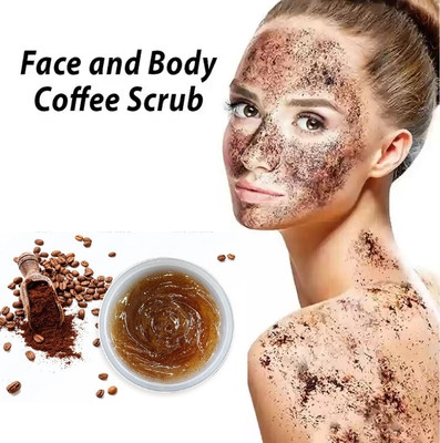 Emijun Coffee Scrub Gel For Face All Skin Type  Scrub(50 g)