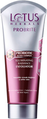 LOTUS HERBALS Probrite Illuminating Radiance Exfoliator Scrub(100 g)