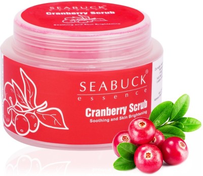 Seabuck Essence Cranberry Scrub for Smoothing and Skin Brightening Scrub(100 g)