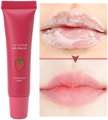 luzimaisa Lip Scrub for Dark Lips to Lighten Pink Scrub(10 ml)