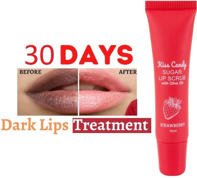 Latixmat Lip Balm Scrub For Lightening & Brightening Dark Pigmentation Scrub(20 ml)