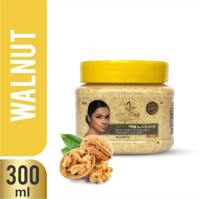 Ronalisa Natural Herbal Tan Removal Premium Walnut Face Scrub for Men & Women Scrub(300 ml)