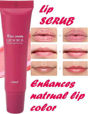 Jiwoo Lip Scrub Balm for Lightening and Brightening Dark Lips - Lip Scrub  Scrub(10 ml)