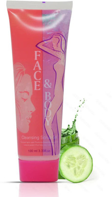 Wiffy Soft Face & Body Cleansing Scrub Gel Scrub(100 ml)