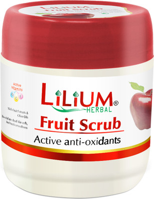 LILIUM Fruit Face Scrub Active Anti-Oxidants With Fruit Extracts Scrub(500 ml)
