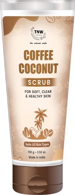 TNW - The Natural Wash Coffee Coconut Scrub| for Radiant & Healthy Skin Scrub(100 g)