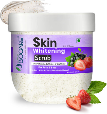 Gems24 Biocare Skin Whitening Face & Body Scrub - Whitening and Brightening Face Scrub(200 ml)