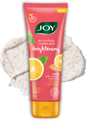 Joy Skin Purifying & Radiant Glow Brightening (with Mandarin & Green Tea) Scrub(200 ml)
