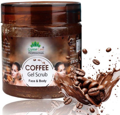 Crystal Care Tan Removal & Exfoliation Scrub Your Path to Glowing Soft Skin for Men and Women Scrub(400 ml)