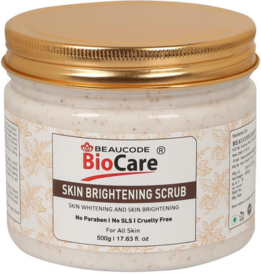 BEAUCODE BioCare Skin Brightening Face Scrub || For All Type Skin Scrub(500 ml)