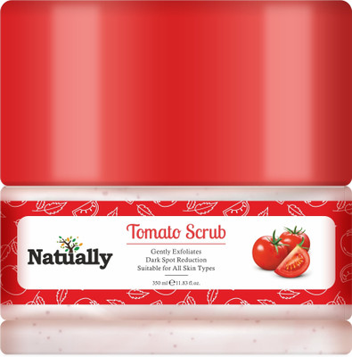 Natually TOMATO SCRUB Face Scrub for Men & Women 200 g Scrub(200 g)